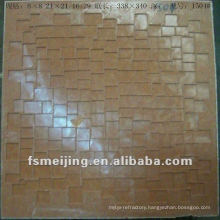 Moulding plastic for glass mosaic